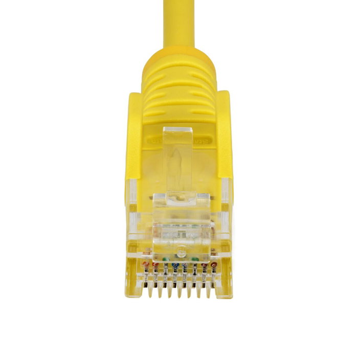 StarTech.com Cable de Red Ethernet CAT6 Delgado Amarillo 2m