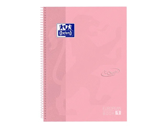 Oxford Europeanbook 5 Cuaderno Espiral Din A4+ 120 Hojas Cuadro 5 mm Colores Surtidos Oxford Europeanbook 5 Cuaderno Espiral Din A4+ 120 Hojas Cuadro 5 mm Colores Surtidos