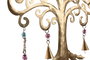 DKD Home Decor Decoración Colgante Metal Dorado 33x1x66