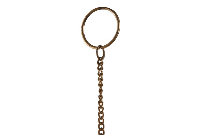 DKD Home Decor Decoración Colgante Metal Dorado 33x1x66 DKD Home Decor Decoración Colgante Metal Dorado 33x1x66
