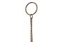 DKD Home Decor Decoración Colgante Metal Dorado 33x1x66