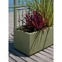 Stefanplast STE8003507685017 Jardinera Rectangular 80 cm Grafito