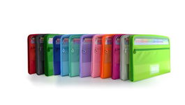 Clasificador Acordeon Office Box Vision Pp A4+ 12 Dptos. Con Cremallera Colorline (9 Colores)