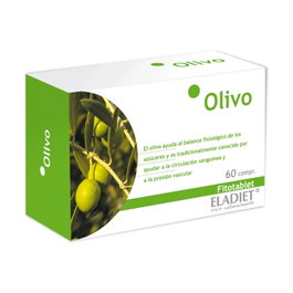 Eladiet Olivo 60 Cápsulas Complemento Alimenticio para Tensión Arterial y Glucosa