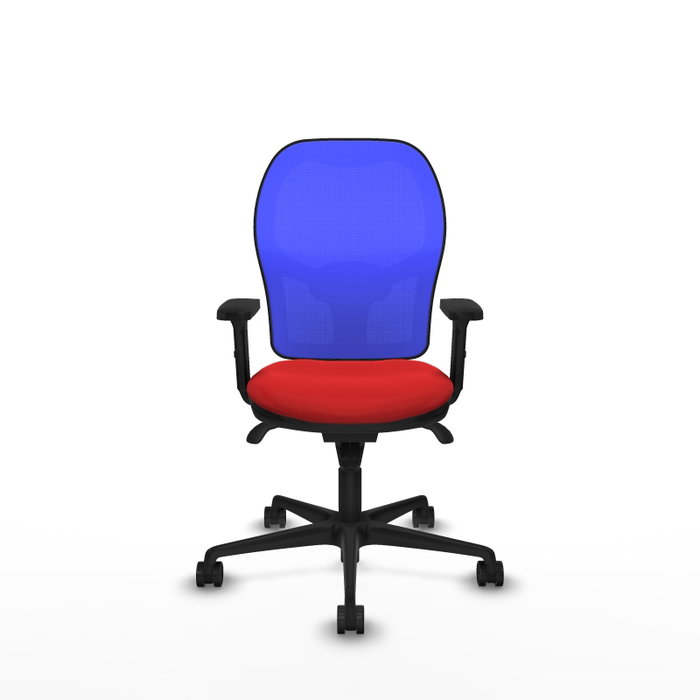 PIQUERAS Y CRESPO Silla de oficina Jorquera con mecanismo Sincro, Negro