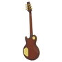 Aria Guitarra Eléctrica Marrón Teñido