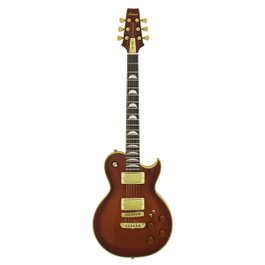 Aria Guitarra Eléctrica Marrón Teñido
