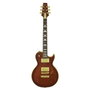 Aria Guitarra Eléctrica Marrón Teñido
