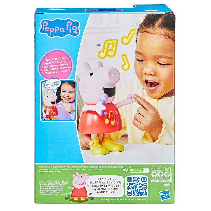 Hasbro Peppa Pig Muñeca Musical G0518 con Más de 50 Sonidos