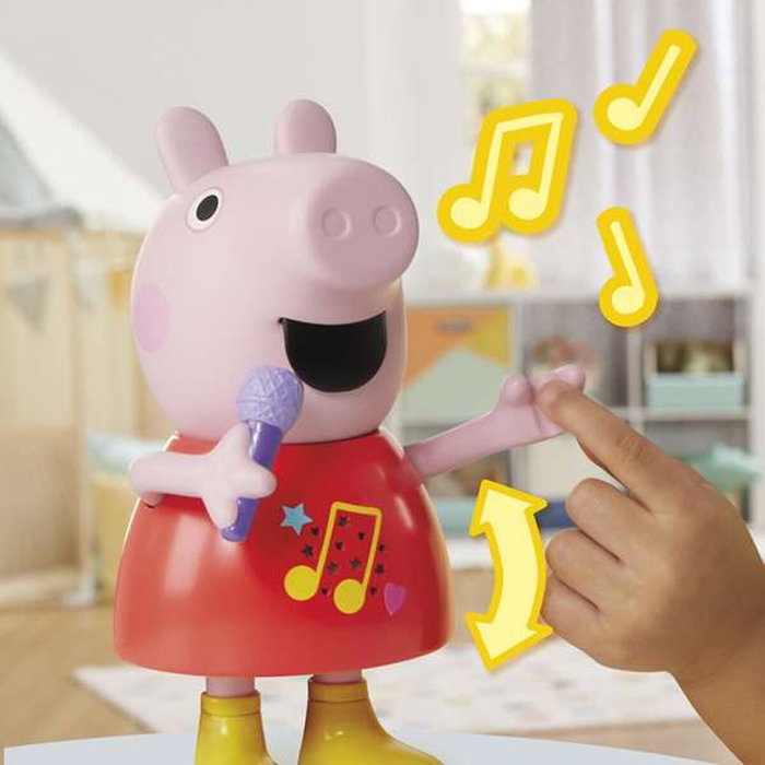 HASBRO Peppa Pig Musical Interactiva con Micrófono
