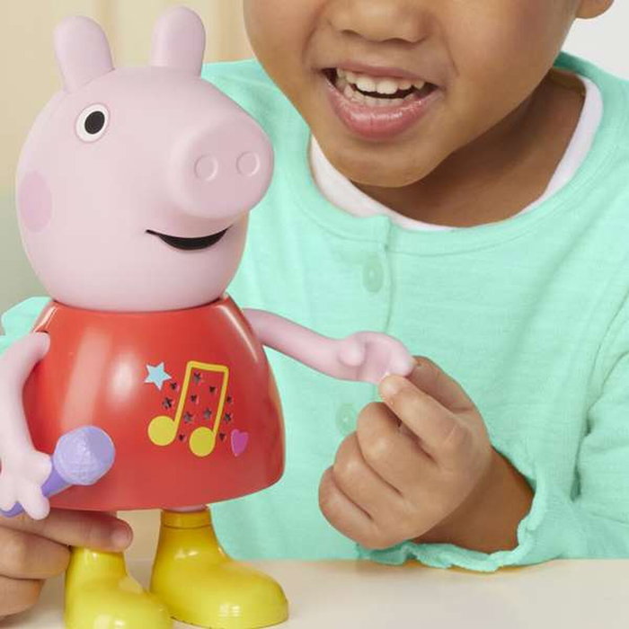 HASBRO Peppa Pig Musical Interactiva con Micrófono