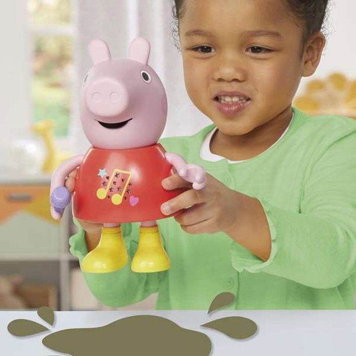 HASBRO Peppa Pig Musical Interactiva con Micrófono