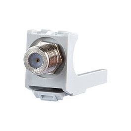 METZ CONNECT Conector KOAX F/F - Modul F/F - Conector tipo F - 130898-01-I - 1 Pieza