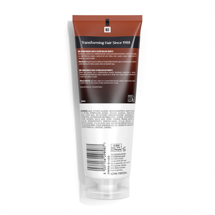 John Frieda Vibrancy Brunette Acondicionador Realzador de Brillo (Reacondicionado) inevitablemente John Frieda Vibrancy Brunette Acondicionador Realzador de Brillo (Reacondicionado) inevitablemente