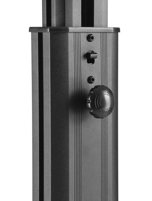 Vivolink Soporte móvil profesional de aluminio hasta 35 kg VESA 600x400