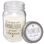 Home Deco Factory Tarro con Vela Perfumada
