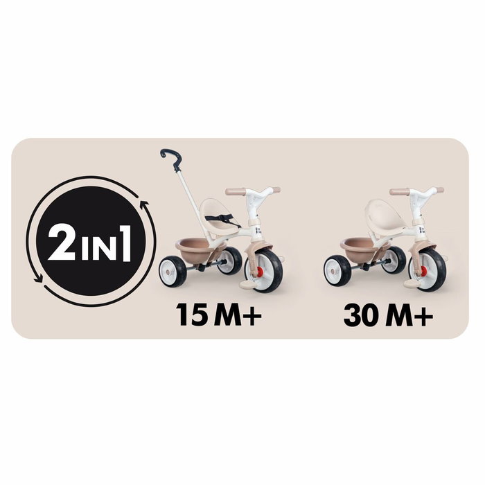Smoby Be Move Triciclo Beige