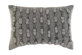 DKD Home Decor Cojín Gris Claro 50 x 15 x 30 cm (2 Unidades) Algodón