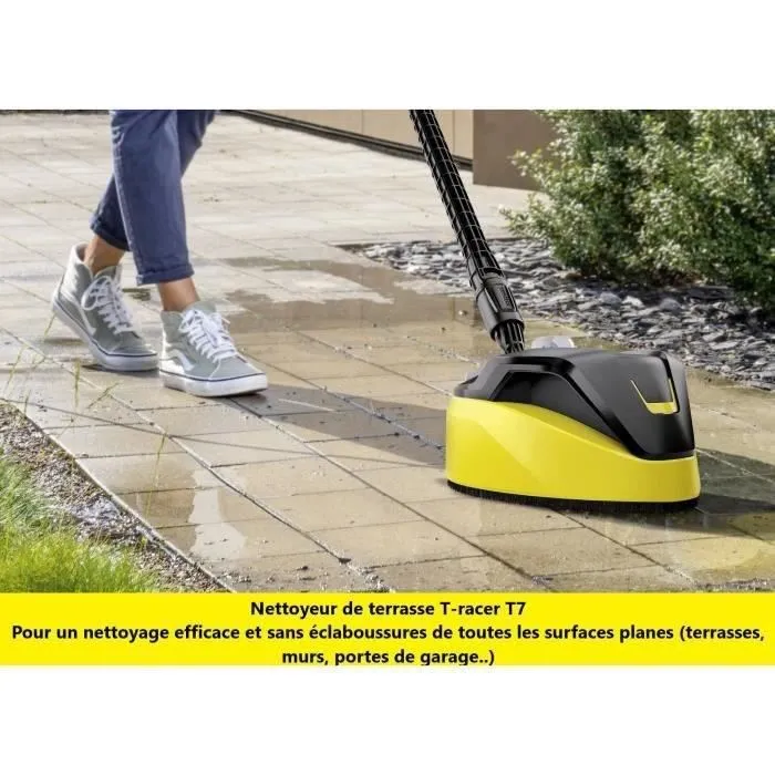 Karcher K7 Power Home - Hidrolimpiadora 3000W 180 bar 600L/h con T-racer T7 y detergente