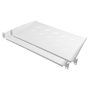 GoodConnections Estantería para Rack 19 pulgadas 300 mm 2er Set Blanco