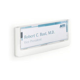 Durable Señal de puerta 14,9 x 5,25 cm blanco
