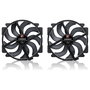 NOCTUA NF-A14x25r G2 PWM chromax.black Ventilador 140 mm Doble Rodamiento SSO2, Flujo de Aire 155.6 m3/h, 2 Unidades, Negro