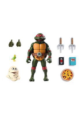 Ultimate Raphael Vhs Scale Action Fig. 18 cm Teenage Mutant Ninja Turtles Cartoon