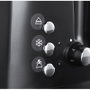 Russell Hobbs Textures Plus 22601-56 Tostadora de 2 Ranuras Anchas Negro