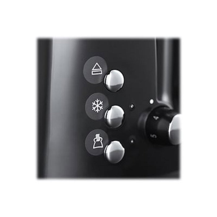 Russell Hobbs Textures Plus 22601-56 Tostadora de 2 Ranuras Anchas Negro