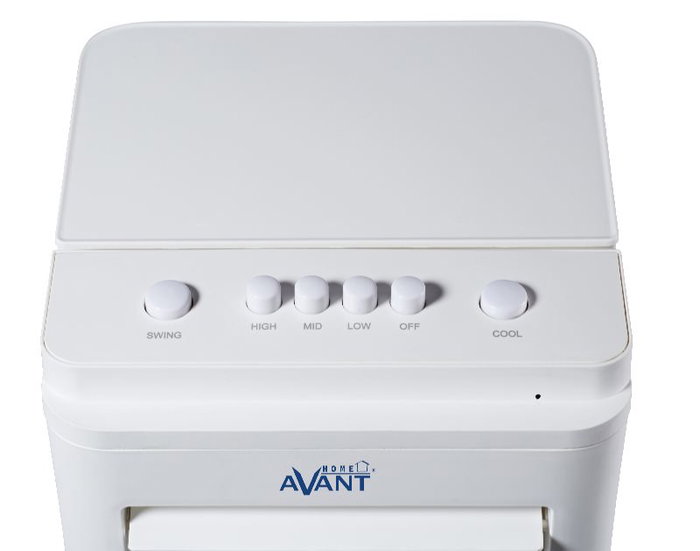 Avant Climatizador Evaporativo - 5 Litros, 65W - Enfriador de Aire Portátil