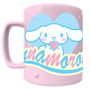 PYRAMID Taza Cinnamoroll Hello Kitty con Funda de Peluche Cerámica 440ml Apta Microondas Lavavajillas