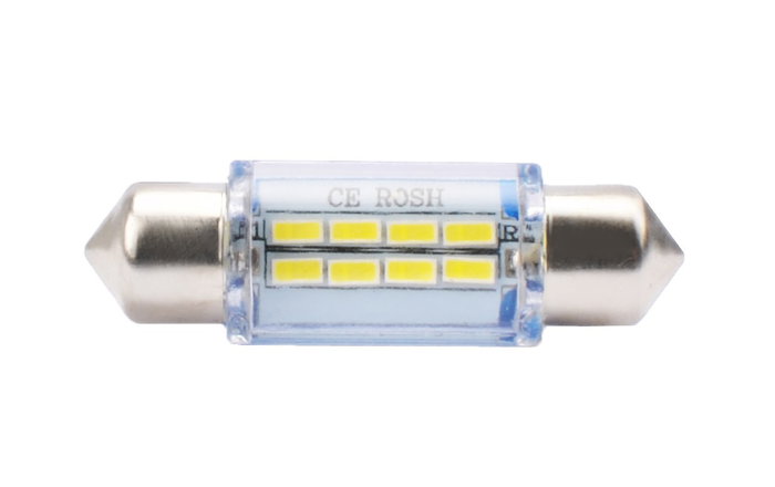 M-Tech Blíster 2X LED C5W 36mm 8XSMD3014 Blanco M-Tech Blíster 2X LED C5W 36mm 8XSMD3014 Blanco