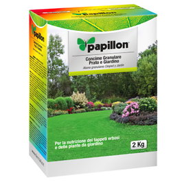 PAPILLON Abono Grano Papillon Cesped / Jardin 2 Kg