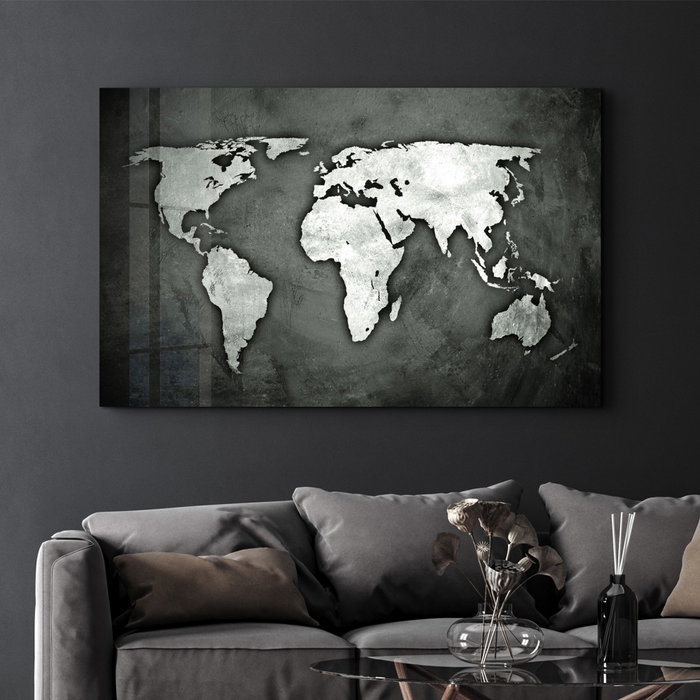 Wallity CAM-3015 Pintura Decorativa de Vidrio Templado Impresión UV 46 x 72 cm