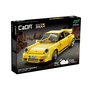 Deqube Coche Radiocontrol Ruf App + Rc 222 Pzas Licencia RUF Amarillo Control Bluetooth y Mando 2.4GHZ