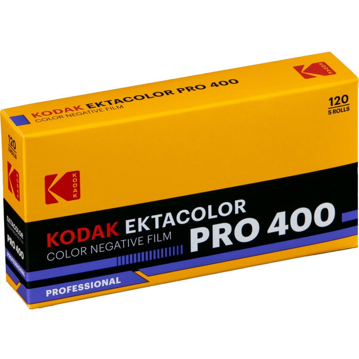 Kodak Ektacolor Pro 400 120 - Pack de 5 Rollos Kodak Ektacolor Pro 400 120 - Pack de 5 Rollos
