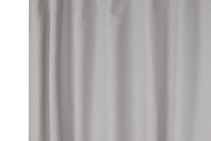 DKD Home Decor Cortina Cottage Gris Claro Lino 260 x 140 cm (2 Unidades)
