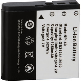 GoXtreme Batería de iones de litio NP-40 para VX7230