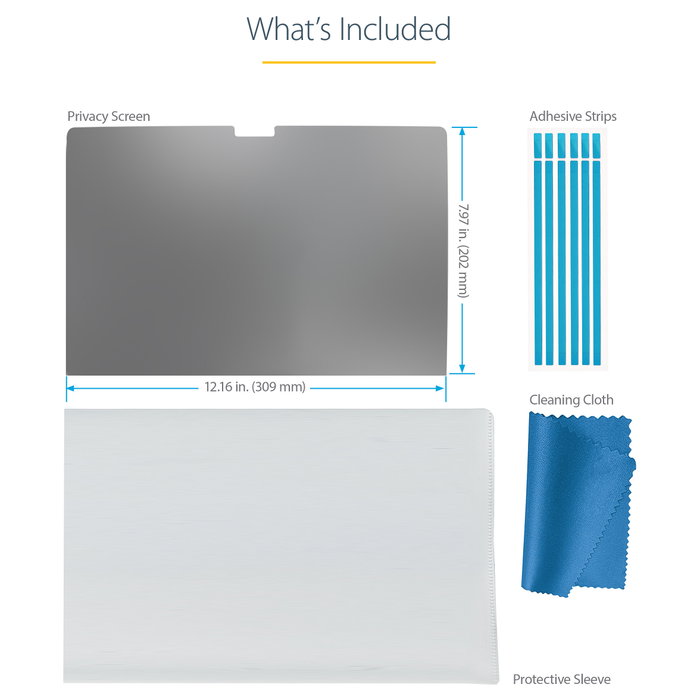 StarTech.com Filtro de Privacidad para MacBook Pro 14 pulg - Mate/Brillante