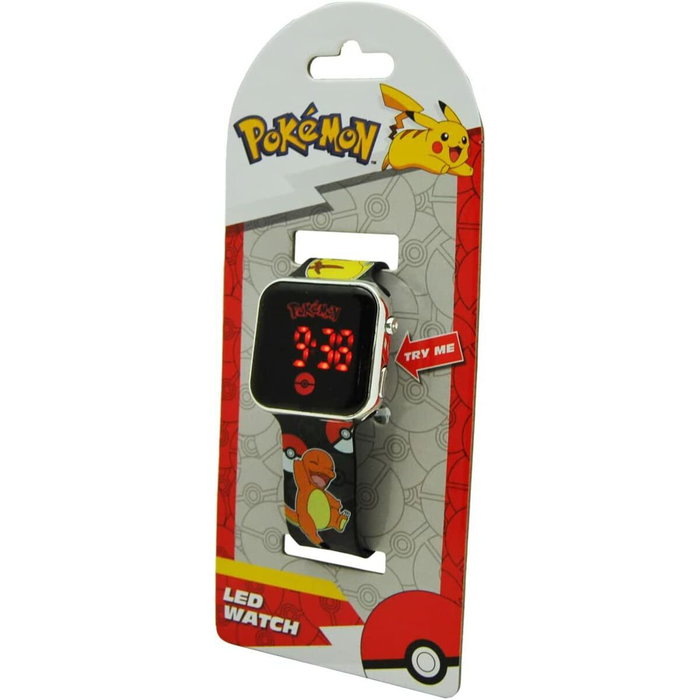 KIDS LICENSING Reloj digital LED Pokémon con luz