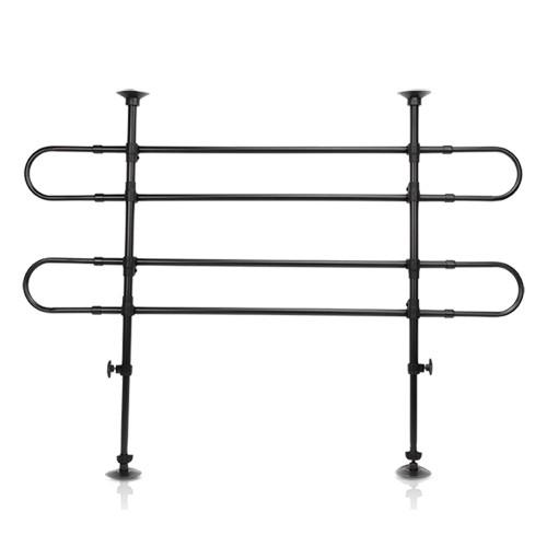 Abc Barrera Seguridad Maletero PS1005 - Altura y Anchura Ajustable, Tubo de Acero, ABS y PVC Abc Barrera Seguridad Maletero PS1005 - Altura y Anchura Ajustable, Tubo de Acero, ABS y PVC