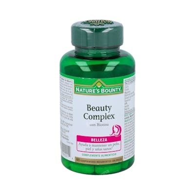 Nature's Bounty Beauty Complex con Biotina 60 comprimidos