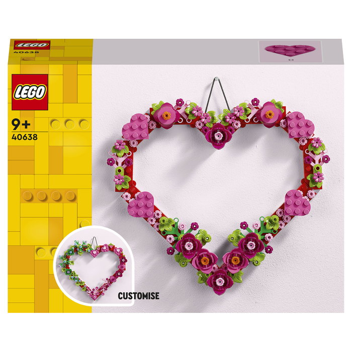 Lego Corazón Decorativo Icons 40638 Lego Corazón Decorativo Icons 40638