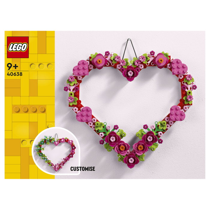 Lego Corazón Decorativo Icons 40638 Lego Corazón Decorativo Icons 40638