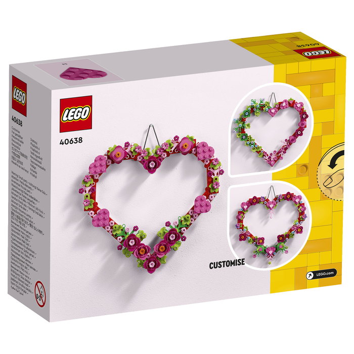Lego Corazón Decorativo Icons 40638 Lego Corazón Decorativo Icons 40638