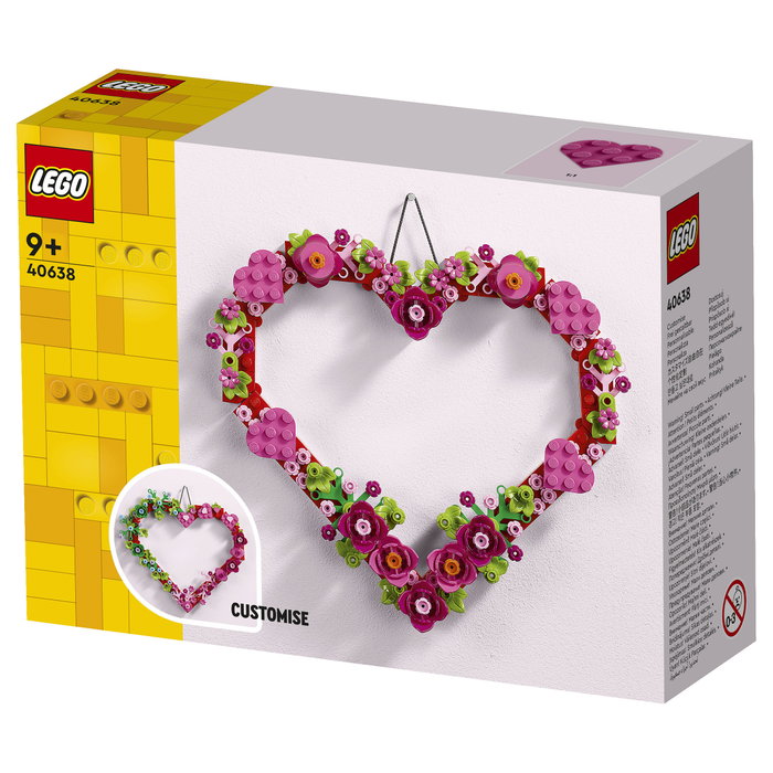 Lego Corazón Decorativo Icons 40638 Lego Corazón Decorativo Icons 40638