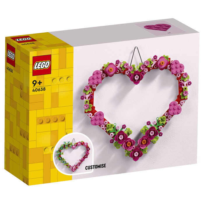 Lego Corazón Decorativo Icons 40638 Lego Corazón Decorativo Icons 40638