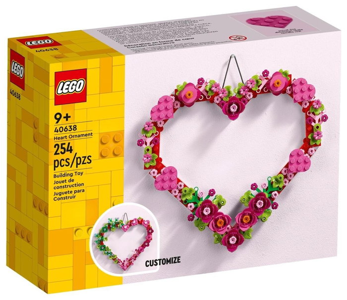 Lego Corazón Decorativo Icons 40638 Lego Corazón Decorativo Icons 40638