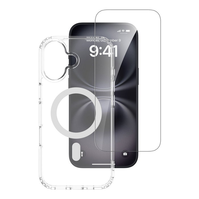 4smarts 360 Premium Protection Set para Apple iPhone 17, Transparente 4smarts 360 Premium Protection Set para Apple iPhone 17, Transparente