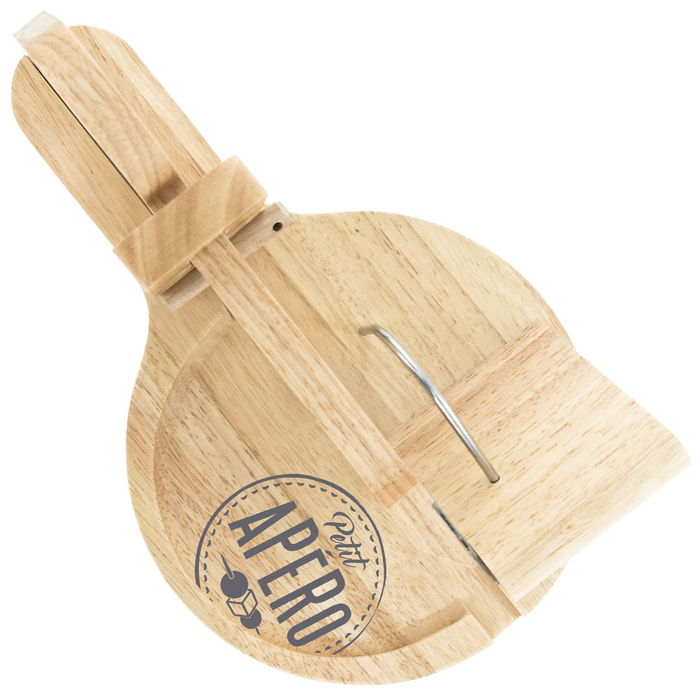 Cook Concept Cortador Embutido Redondo Colección Bistrot para Aperitivos de Madera